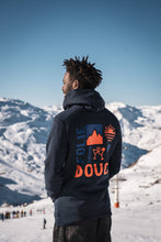 Load image into Gallery viewer, SWEAT UNISEXE NAVY « MOZAIK ORANGE »