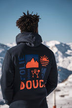 Load image into Gallery viewer, SWEAT UNISEXE NAVY « MOZAIK ORANGE »