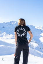 Charger l'image dans la galerie, T-Shirt femme noir "NEON GRIS"