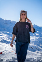 Charger l'image dans la galerie, T-shirt femme bleu délavé "SUNNY"