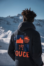 Charger l&#39;image dans la galerie, SWEAT UNISEXE NAVY « MOZAIK ORANGE »
