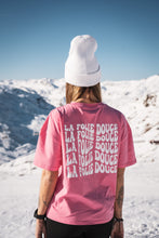 Load image into Gallery viewer, T-Shirts FEMME ROSE OVERSIZE/GROOVY
