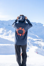 Charger l'image dans la galerie, SWEAT UNISEXE NAVY "NEON ROUGE"
