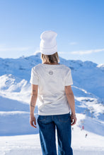 Charger l'image dans la galerie, T-Shirt femme blanc VOGUE (COL V)
