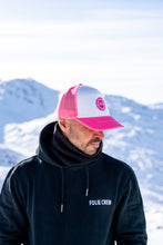 Load image into Gallery viewer, Casquette Trucker Rose&amp;Blanc
