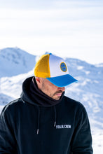 Load image into Gallery viewer, Casquette Trucker Jaune&amp;Bleu
