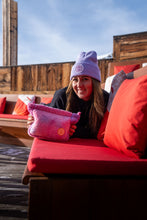 Load image into Gallery viewer, POCHETTE SHERPA ROSE
