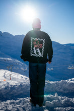 Charger l'image dans la galerie, SWEAT FEMME NOIR "DAMIER"
