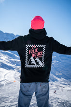 Charger l'image dans la galerie, SWEAT UNISEXE NOIR "DAMIER"
