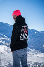 Charger l'image dans la galerie, SWEAT UNISEXE NOIR "DAMIER"
