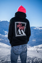 Charger l'image dans la galerie, SWEAT UNISEXE NOIR "DAMIER"
