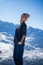 Charger l'image dans la galerie, T-shirt femme bleu délavé "SUNNY"
