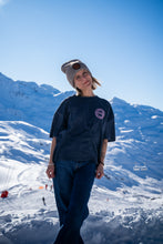 Charger l'image dans la galerie, T-shirt femme bleu délavé "SUNNY"
