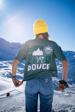 Charger l'image dans la galerie, T-shirt femme vert "MOZAIK ROSE"
