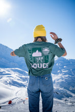 Charger l'image dans la galerie, T-shirt femme vert "MOZAIK ROSE"
