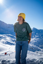 Charger l'image dans la galerie, T-shirt femme vert "MOZAIK ROSE"
